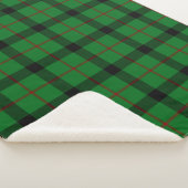 Scottish Clan Kincaid Tartan Pset Sherpa Deken (3/4)
