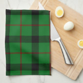Scottish Clan Kincaid Tartan Pset Theedoek (Quarter Fold)