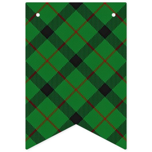 Scottish Clan Kincaid Tartan Vlaggetjes (Tweede vlag)