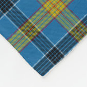 Scottish Clan Laing Tartan Pset Fleece Deken (Hoek)