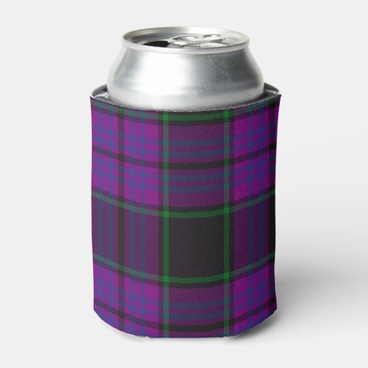 Scottish Clan Laird Tartan Pset Blikjeskoeler (Blikje Voorkant)