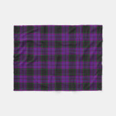 Scottish Clan Laird Tartan Pset Fleece Deken (Voorkant (Horizontaal))
