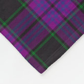Scottish Clan Laird Tartan Pset Fleece Deken (Hoek)