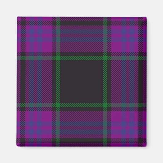 Scottish Clan Laird Tartan Pset Magneet (Voorkant)
