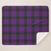 Scottish Clan Laird Tartan Pset Sherpa Deken (Voorkant (horizontaal))