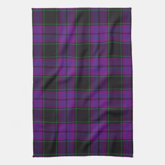 Scottish Clan Laird Tartan Pset Theedoek (Verticaal)