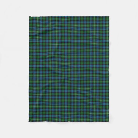 Scottish Clan Lamont Classic Tartan Fleece Deken (Voorkant)