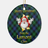 Scottish Clan Lamont kerstornament Keramisch Ornament (Links)