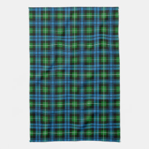 Scottish Clan Lamont Tartan Pset Theedoek