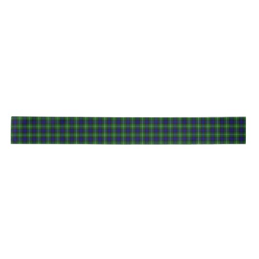 Scottish Clan Lamont Tartan Satijnen Lint (Voorkant)