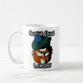 Scottish Clan Lamont Tartan Scottish Koffiemok (Links)
