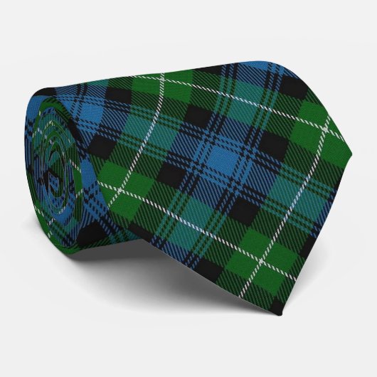 Scottish Clan Lamont Tartan Stropdas (Opgerold)