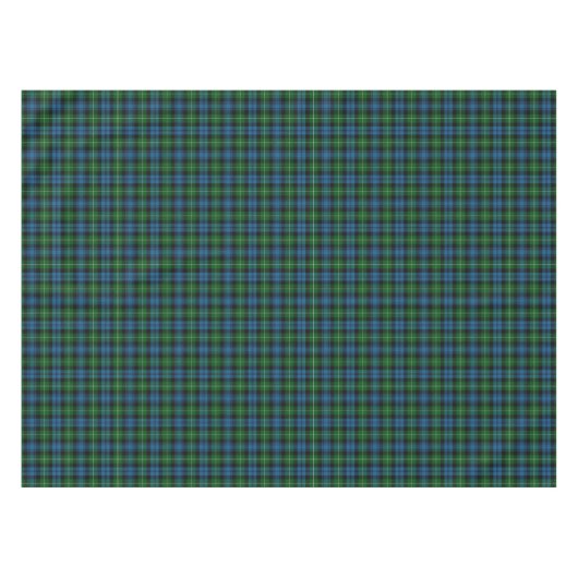 Scottish Clan Lamont Tartan Tafelkleed (Voorkant (Horizontaal))