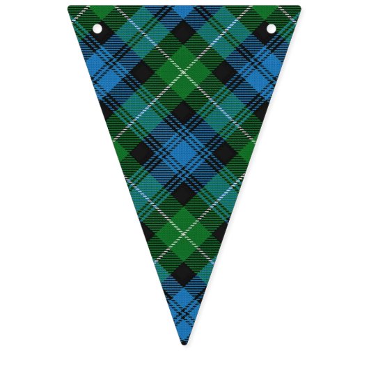 Scottish Clan Lamont Tartan Vlaggetjes (Eerste vlag)