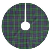 Scottish Clan Leslie Blue Tartan Kerstboom Rok (Voorkant)