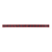 Scottish Clan Leslie Classic Red Tartan Satijnen Lint (Voorkant)