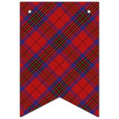 Scottish Clan Leslie Red Tartan Vlaggetjes (Derde vlag)