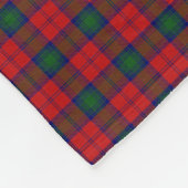 Scottish Clan Lindsay Lindsey Classic Tartan Fleece Deken (Hoek)