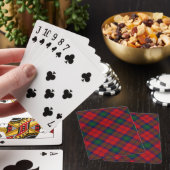 Scottish Clan Lindsay Tartan Deck Speelkaarten (Insitu)
