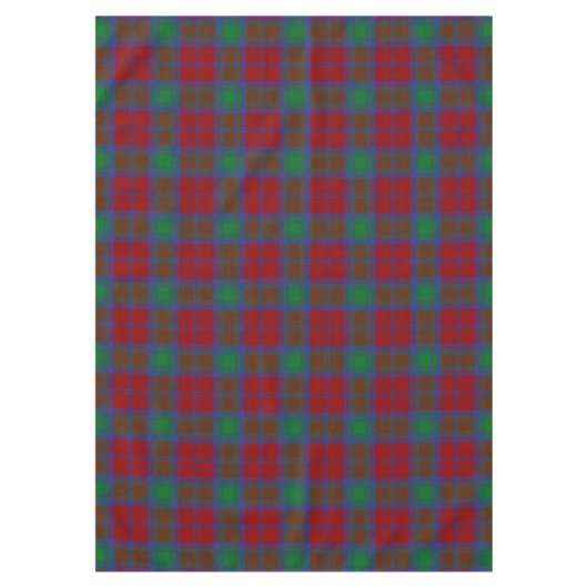 Scottish Clan Lindsay Tartan Pset Tafelkleed (Voorkant)