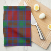 Scottish Clan Lindsay Tartan Pset Theedoek (Quarter Fold)