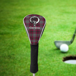 Scottish Clan Little Crest Badge and Tartan Custom Golfheadcover