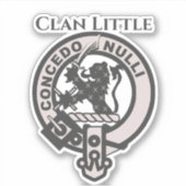 Scottish Clan Little Crest Badge Sticker (Voorkant)