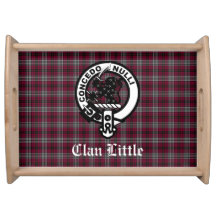 Scottish Clan Little Tartan and Crest Badge