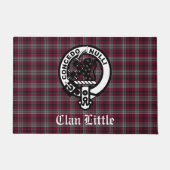 Scottish Clan Little Tartan Pset Custom Deurmat (Voorkant)