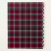 Scottish Clan Little Tartan Pset Custom Planner (Achterkant)