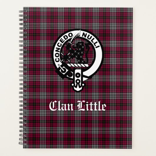 Scottish Clan Little Tartan Pset Custom Planner (Voorkant)