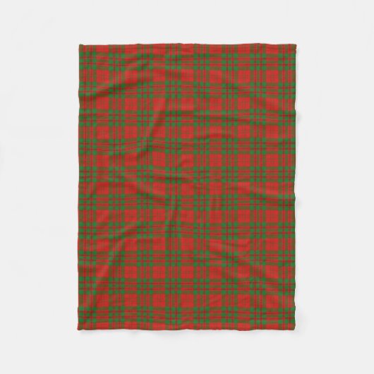Scottish Clan Livingstone Classic Tartan Fleece Deken (Voorkant)