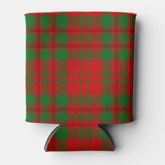 Scottish Clan Livingstone Tartan Pset Blikjeskoeler (Voorkant)