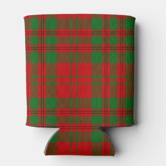 Scottish Clan Livingstone Tartan Pset Blikjeskoeler (Achterkant)