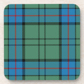Scottish Clan Lockhart Tartan Pset Bier Onderzetter (Voorkant)