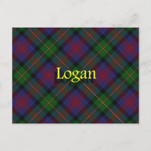 Scottish Clan Logan Briefkaart