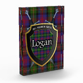 Scottish Clan Logan Tartan Fotoblokken (Links)