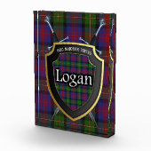 Scottish Clan Logan Tartan Fotoblokken (Rechts)
