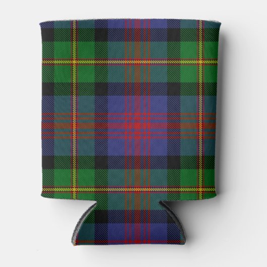 Scottish Clan Logan Tartan Pset Blikjeskoeler (Voorkant)