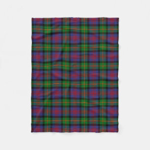Scottish Clan Logan Tartan Pset Fleece Deken