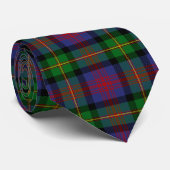 Scottish Clan Logan Tartan Pset Stropdas (Opgerold)