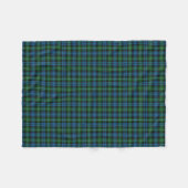 Scottish Clan Lyon Classic Tartan Fleece Deken (Voorkant (Horizontaal))