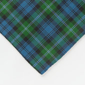 Scottish Clan Lyon Classic Tartan Fleece Deken (Hoek)