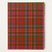 Scottish Clan MacAlister Tartan Pset Planner (Achterkant)