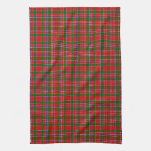 Scottish Clan MacAlister Tartan Pset Theedoek