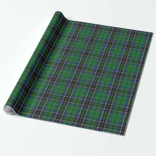 Scottish Clan MacAlpine MacAlpin Tartan Cadeaupapier (Uitgerold)