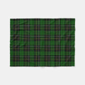 Scottish Clan MacAlpine Tartan Pset Fleece Deken (Voorkant (Horizontaal))