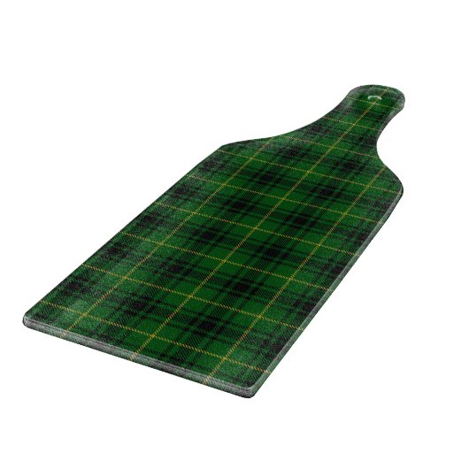 Scottish Clan MacArthur Tartan Snijplank (Hoek)