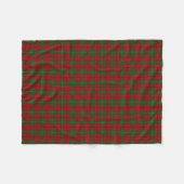 Scottish Clan MacAulay Classic Tartan Fleece Deken (Voorkant (Horizontaal))
