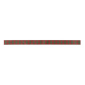 Scottish Clan MacAulay Classic Tartan Satijnen Lint (Voorkant)
